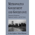 thumbnail image 1 of Pre-Owned Metropolitan Government and Governance: Theoretical Perspectives, Empirical Analysis, and the Future (Paperback) 0195112989 9780195112986, 1 of 1