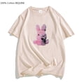 thumbnail image 5 of Camisetas de la banda de música juvenil S-Sonic, camisetas casuales de moda para hombres, camisetas de manga corta 100 % algodón, camisetas vintage/retro con animales encantadores Harajuku, 5 of 5