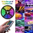 thumbnail image 2 of Bandes Lumineuses Led 2835 Rgb avec Télécommande Bandes Led 5m/10m/20m Bande Lumineuse Led, 2 of 8