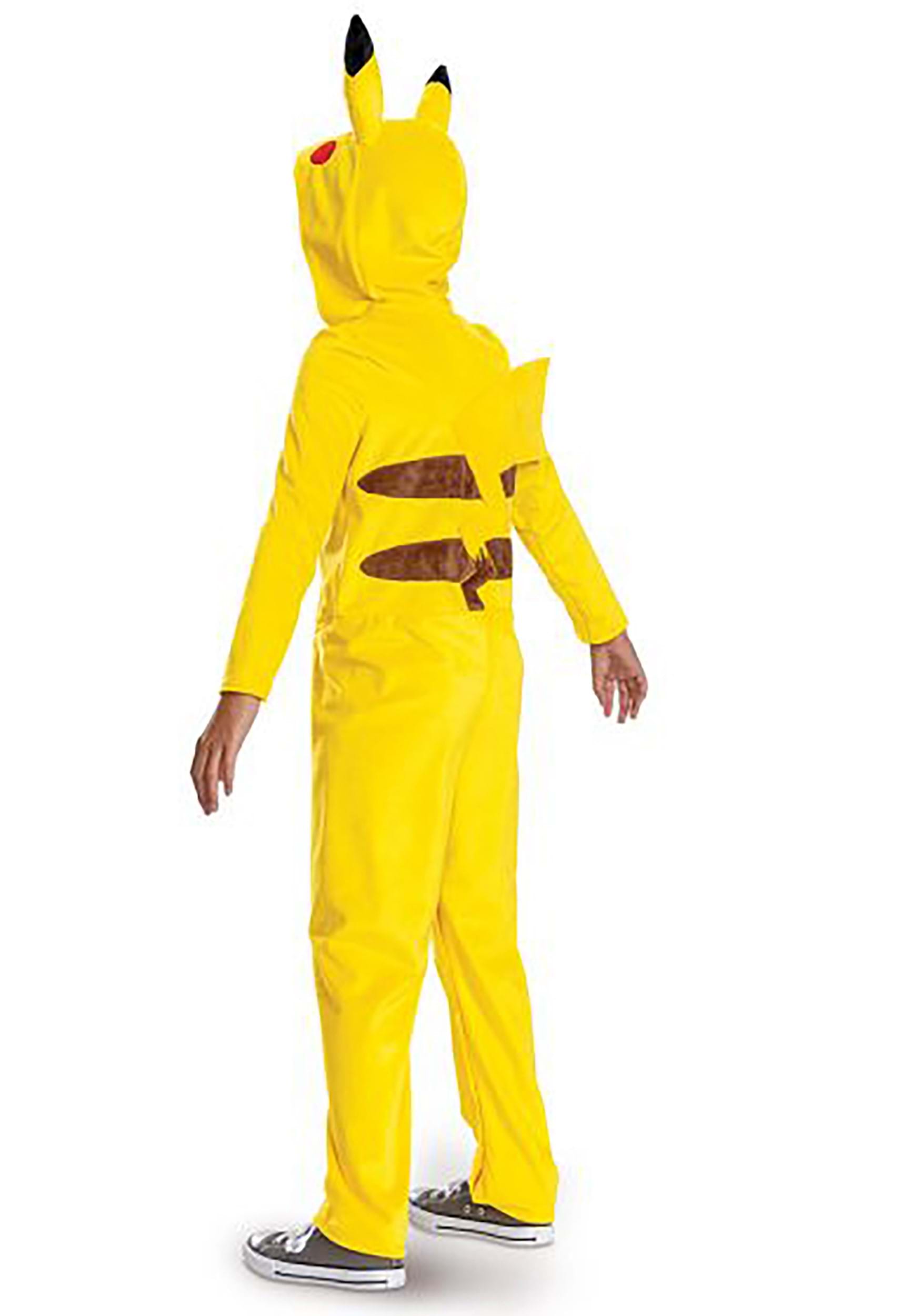Disguise Kids' Pokemon Adaptive Pikachu Jumpsuit Costume - Size 10-12 - image 4 of 12
