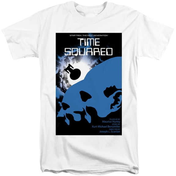 Star Trek Tng Season 2 Episode 13 Adult Tall T-Shirt 18/1 T-Shirt White