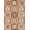 Rust Red, Pattern 14, variant on Design&I 8'x10' Washable Area Rug Sleek Flatweave Pet Friendly Vintage Orange Distressed Scroll Border Traditional Patterned Hippie Flowing for King Size Bedroom, Under Bed