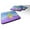 Blue & Purple, variant on Cactus Green Watercolor Foam Coaster Set of 4