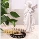 thumbnail image 1 of Diademas anudadas para mujer, diadema para cama, diadema ancha, linda diadema de moda, cintas para el cabello con cadena de Metal, tres colores, 3 piezas, 1 of 5
