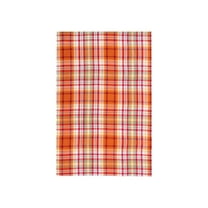 Briar Plaid Handwoven 100% Cotton Fall Kitchen Dishtowel