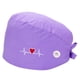 thumbnail image 3 of 7 piezas de estampado de trabajo gorro de matorral bouffant sombrero de cola cubierta para la cabeza Yinane gorras de mujer, 3 of 8