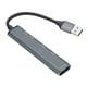 thumbnail image 4 of Diseño elegante USB 3.0 Docking Hub, con lector de tarjetas TF/SD Docking Station 2x USB 2.0 USB Splitter para dispositivos USB Gaming Desk Laptops PC, 4 of 7