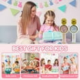 thumbnail image 4 of PayUSD Karaoke Microphone for Kids, Bluetooth Microphone Boy Girls Toys Birthday Christmas Gifts for Kids Adults, Toys Mic for Girls and Boys Gifts for 3 4 5 6 7 8 + Year Old（White）, 4 of 8