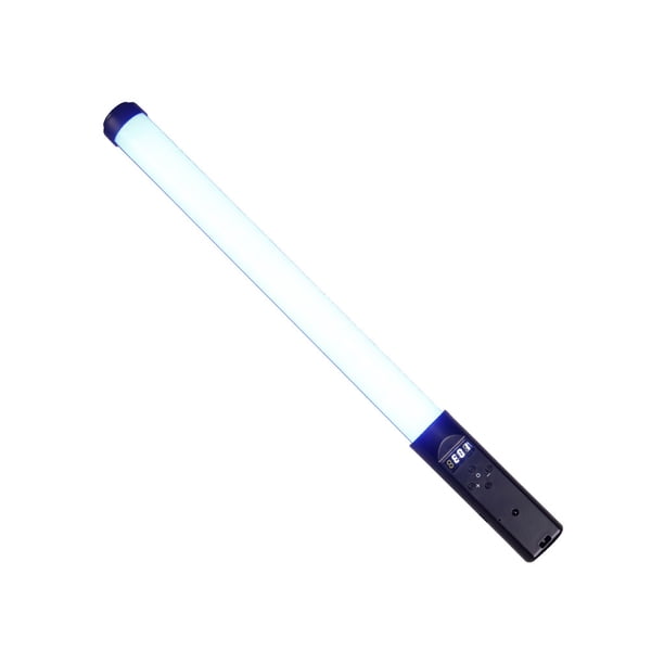 Matsuzay Tubo de luz de vídeo recargable de mano lámpara de relleno de fotografía portátil Control remoto transmisión en vivo estudio interior al Accesorios para fotos Tipo 2