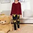 thumbnail image 6 of Susaid Happy New Year 2025 Print Soft Teen Sleep Pants, Long Pajama Bottoms with Two Pockets and Elastic Waist, Designed for Ages 5-16-Medium, 6 of 6
