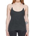 thumbnail image 6 of SHITINN Lace Half Camisole for Women Teen Camisoles with Shelf Bra Women's Solid Color Block Seamless Camisole Tank Top with Built In Bra Pad Ribbed Knit Sleeveless Shirt, 6 of 7