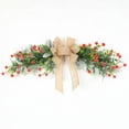 thumbnail image 1 of Red Easter Door Lintel Decoration Colorful Flower Bows Pendant For Home Holiday Hanging, 1 of 7