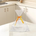 thumbnail image 4 of Hearth & Gear Small Woven Durable Present With Present Bag And Ribbon. Empty Small Rope For Storing Baby Toys. With Handle Bed Sheet Storage Bags Large Capacity Clothes Storage Bag Organizer Clothes, 4 of 5