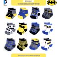 thumbnail image 4 of DC Comics Batman Baby Socks for Boys 0-6 months, 6-12 Months, and 12-24 Months, 12 Pack, 4 of 6