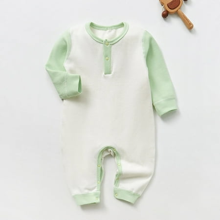 Baby Boy Girl Long Sleeve Outfits, Onesies 0-3 Months Unisex Onesies Newborn Boy Baby Girl Smocked Bubble Newborn Silk Pajamas Cute Baby Clothes 0-3 Months Baby Boy Clothes