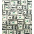 thumbnail image 3 of Money Queen Size Duvet Cover Set, Dollar Bills of United States Federal Reserve with the Portrait of Ben Franklin, Decorative 3 Piece Bedding Set with 2 Pillow Shams, Pale Green Grey, by Ambesonne, 3 of 3