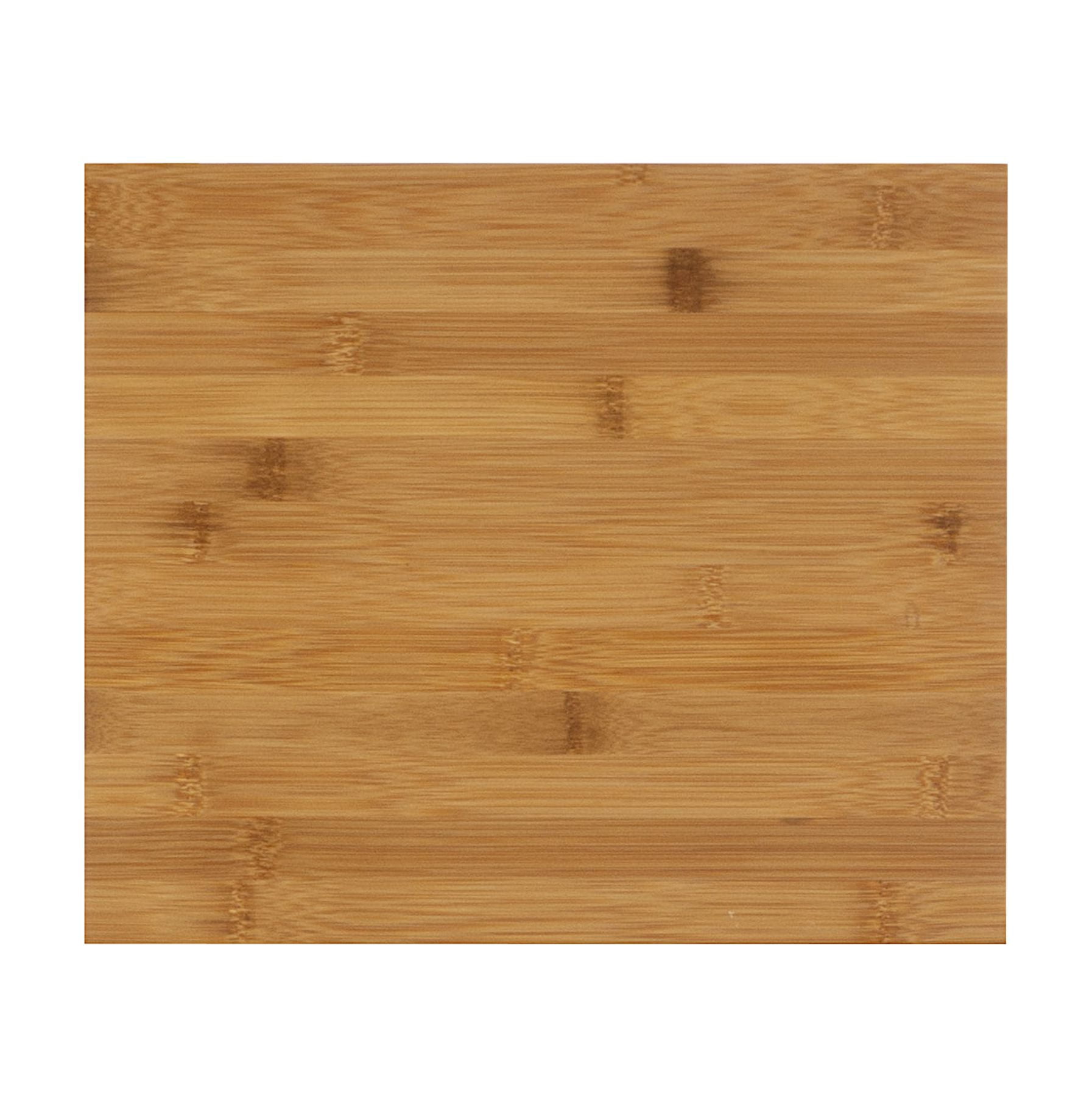 Linon Harding 3-Shelf Single Door Floor Cabinet, Natural Bamboo Finish