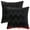 Black, variant on Unique Bargains Boho Style Solid Throw Pillow Covers Set of 2 for Living Room White