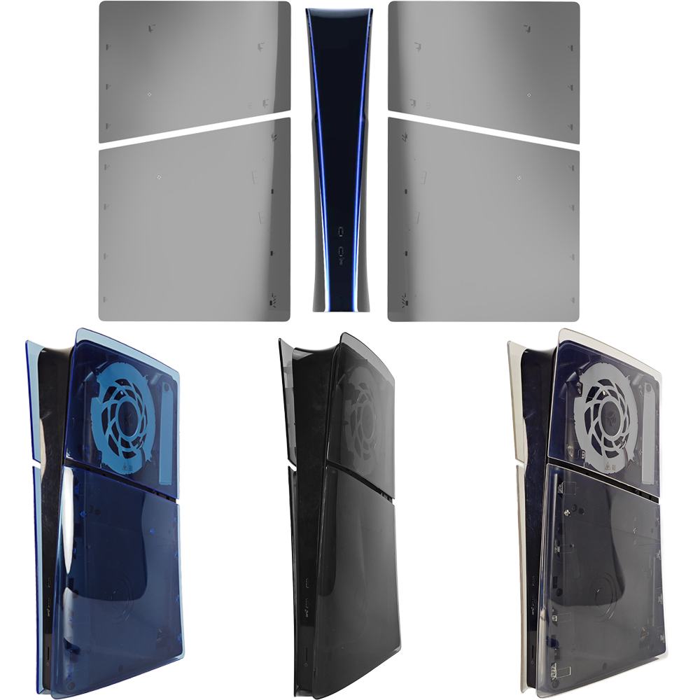 Console Case Replacement For PS5 Slim Digital Edition Version Hard Faceplate Gaming Accessory Anti Scratch transparent Protector Cover