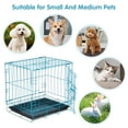 thumbnail image 4 of BESTYASH Small Dog Cage Indoor Iron Blue With Breathable Design 1Pcs, 4 of 7