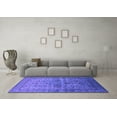 thumbnail image 3 of Ahgly Company Indoor Rectangle Oriental Purple Industrial Area Rugs, 7' x 10', 3 of 4