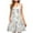 White, variant on Uaswgudfs Sleeveless Tropical Midi Dress for Women - A-Line Summer Sundress with Fitted Waist, Functional Pockets & Casual Flowy Silhouette