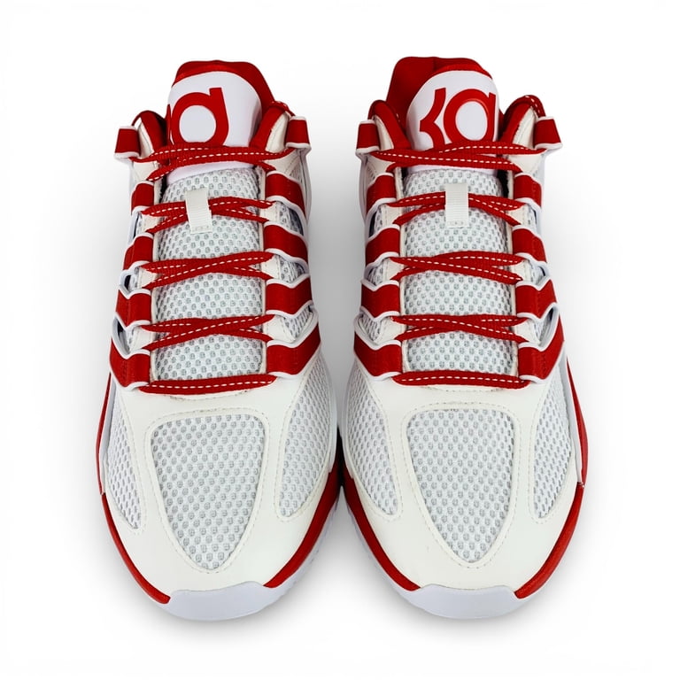 Nike KD 18 TB White University Red Men's Basketball Shoes Sneakers