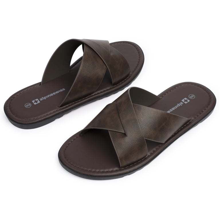 Hugo Boss Men’s Crisscross Straps Leather Flat Scandals Size11 Hugo Boss | Shoes | Hugo Boss Mens Darrel Smooth Leather  main image 3