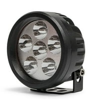 DV8 Offroad 3.5in Round 16W Driving Light Spot 3W LED - Black