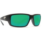 Costa Del Mar Fantail Matte Black Square Sunglasses