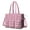 Pink Dachshund Chips, variant on Teacher Tote Bag,Siberian Husky Teacher Utility Tote Bag,Large Work Tote Bags for Women with Multiple Pockets,Top Zipper Closure,13.8x10.6x6.7 Inch