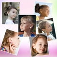 thumbnail image 3 of 6 Paires de Clips d'Oreilles pour Enfants Accessoires de Bijoux pour Filles Décorations de Robe Clip-on Boucles d'Oreilles Habillage Accessoire de Mode, 3 of 9
