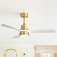 thumbnail image 3 of Sofucor 48'' Ceiling Fans with Lights and Remote for Bedroom Gold, 3 of 10