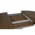 thumbnail image 3 of Extendable Dining Table - 42" to 60" Round/Oval, Wood Table, Seats 6, 3 of 6