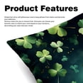 thumbnail image 2 of Saint Patrick's Day Pillow Covers and Throw Pillow Inserts - Set of 2, Available in 16x16, 18x18, and 20x20 Inches, Featuring Unique Patterns for Home Decor, 2 of 6