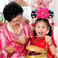 thumbnail image 5 of 8 Pieces Chinese Knot Decoration Golden Chinese Year of Red Hanging Chinese Feng Shui Decor, 5 of 5