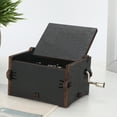 thumbnail image 2 of XingJian LLC Black Mechanical Music Box - Perfect Birthday Gift for Home Decor (Type E), 2 of 9