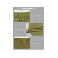 thumbnail image 6 of Little Donkey Andy Women's 10 Inches Quick Dry Hiking Cargo Shorts Lightweight Bermuda Golf Shorts Outdoor Travel Olive Size 2XL, 6 of 7