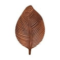 thumbnail image 1 of Bandeja de madera con forma de hoja, bandeja para té, organizador de madera, plato novedoso para comer 30cmx18cmx2cm, 1 of 9