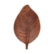 thumbnail image 1 of Bandeja de madera con forma de hoja para desayunar, servir pasteles, té o bar. 30cmx18cmx2cm, 1 of 9