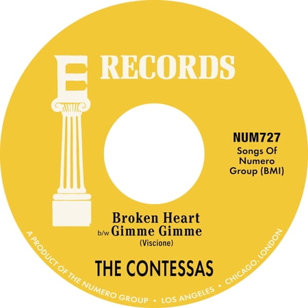 The Contessas - Broken Heart B/w Gimme Gimme - Music & Performance - Vinyl [7-Inch]