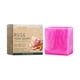 thumbnail image 3 of Barra de jabón perfumada de rosa natural para el baño, limpiador hidratante de la piel con aceite vegetal, glicerina y aceite de oliva, fragancia floral fresca de larga duración, suave para pieles, 3 of 7