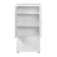 thumbnail image 6 of Resenkos Storage Cabinet,Kitchen,Pantry Cabinet,Tall Storage Cabinet with Three Drawers for Bathroom/Office, White, 6 of 13