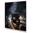 thumbnail image 2 of Designart "Stealth Military Vehicle Presence II" Truck Canvas Wall Art, 2 of 7