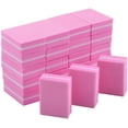 thumbnail image 3 of fuzhong-20 Pcs Blocs Tampon à Ongles Mini Double Face Éponge Colorée Bandes de Ponçage Outils de Manucure (Rose), 3 of 4