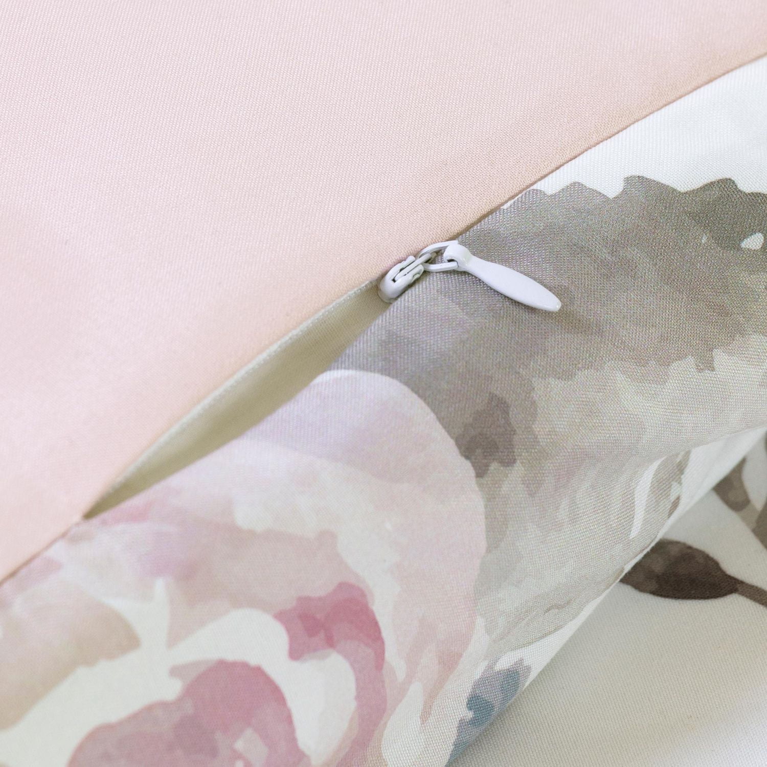 South Shore DreamIt Housse de couette aquarelle Florale-Blanc et rose