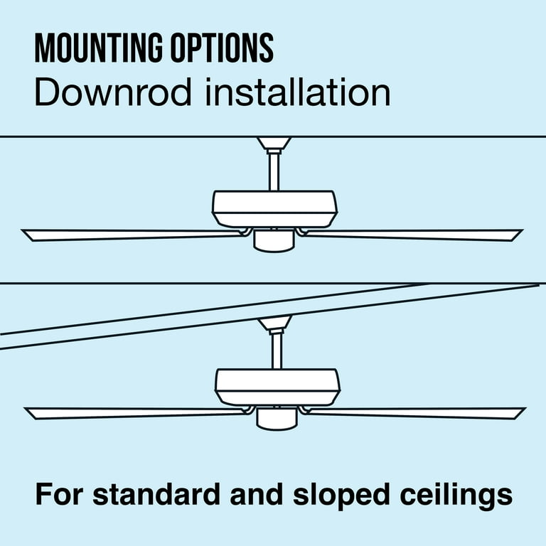 How To Install A Longer Downrod On Ceiling Fan Shelly Lighting