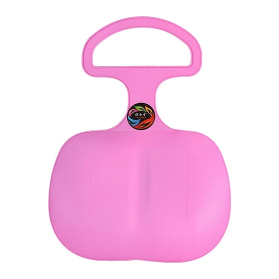 LEHOZIHEQ Skiing Board, Portable Skiing Board Plastic For Winter Skiing, Snow Sled Board With Big Handle For Kids Adults Snow, Grass And Sand Boarding