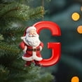 thumbnail image 5 of Vaidha 26 Letters Christmas Tree Decoration Pendant Christmas Tree Ornaments Personalized DIY Christmas Ornaments Christmas Decoration Xmas Tree Hanging Decor Feature, 5 of 5