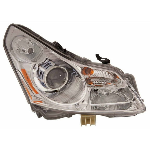 KAI New Standard Replacement Passenger Side Headlight Assembly, Fits 2009-2009 Infiniti G37 Sedan